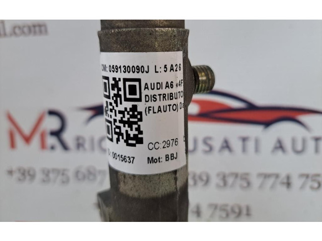 Топливная рампа 059130090J, 059130090J   Audi A6 S6 C6 4F  