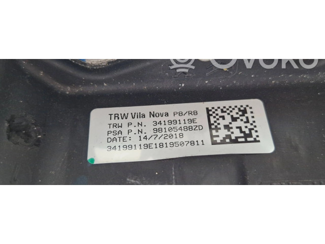 Volant Peugeot 3008 II 2019 98105488ZD, 34199119E  