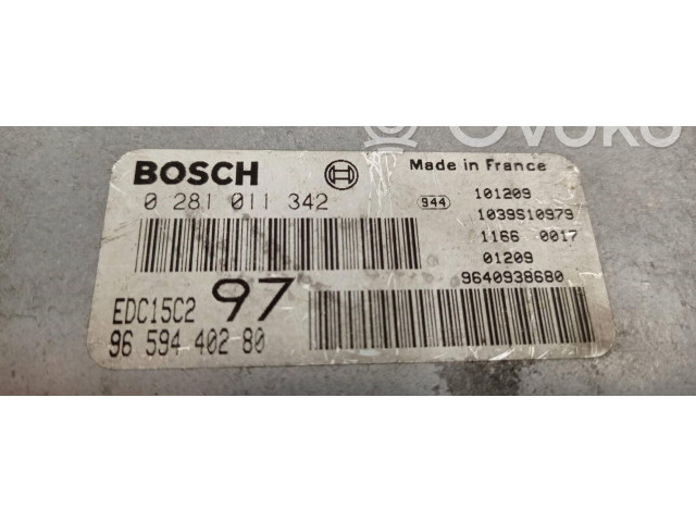Řídící jednotka 9659440280   Peugeot Expert 