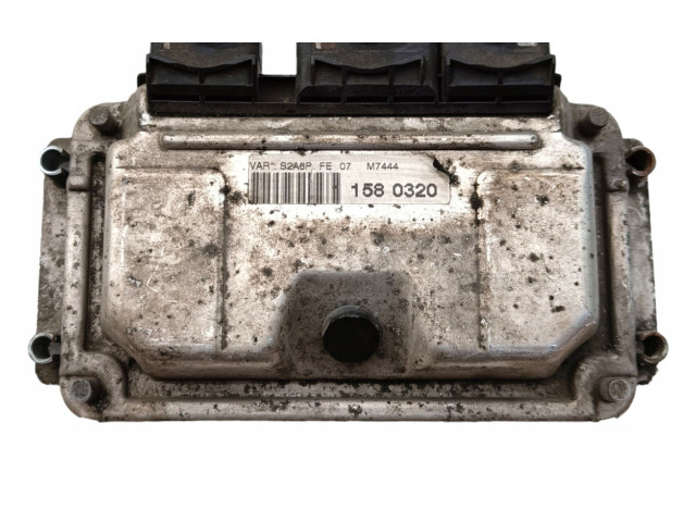 Řídící jednotka 9637838780, 0261206246   Peugeot 106 1996