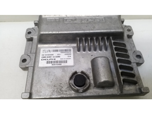 Řídící jednotka 9818035080, 9836164980   Peugeot Expert 2018