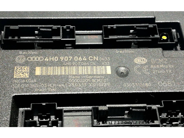Блок комфорта 4H0907064CN, 0303312680   Audi A6 S6 C7 4G   