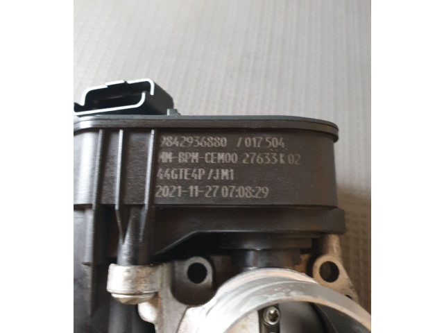 Дроссельная заслонка 9842936880   Opel Mokka B   