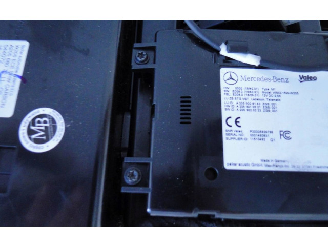 Переключатель дворников A2056805900, A2056807011   Mercedes-Benz C AMG W205
