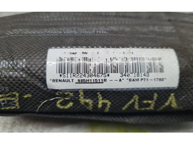 Подушка безопасности в сиденье 985H11511R   Renault Clio III