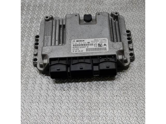 Блок управления двигателя 9666986680, 0281013334   Peugeot 5008