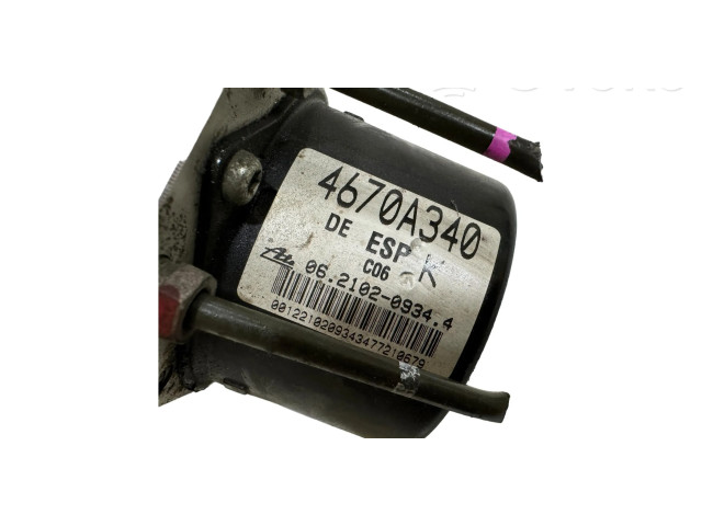 Jednotka ABS 4670A340, 06210209344   Mitsubishi Outlander 2008