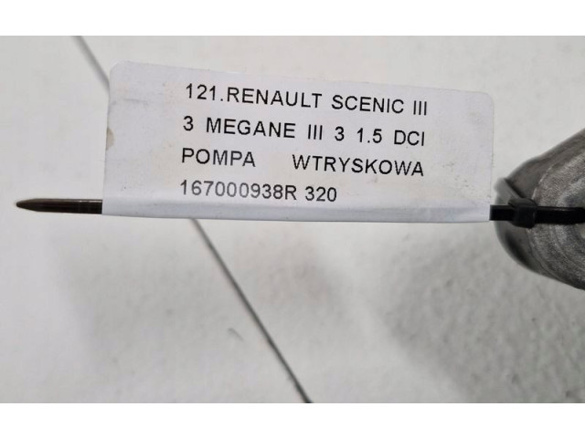 Vstřikovací čerpadlo 167000938R   Renault Scenic III -  Grand scenic III     