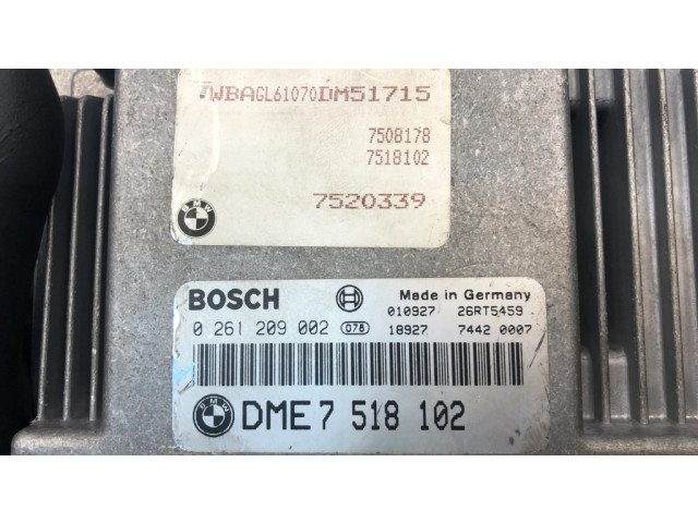 Řídící jednotka 7518102, 6922648   BMW 7 E65 E66 2001