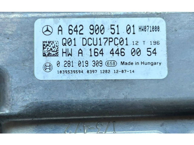 Řídící jednotka A6429005101, A1644460054   Mercedes-Benz ML W164 2006
