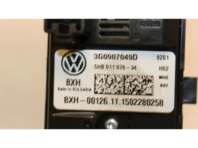 Блок управления климат-контролем 3G0907049D, 3G0907049D   Volkswagen Cross Touran II