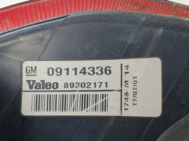 Задний фонарь  09114336, HALOGENO    Opel Corsa C   2000-2006 года