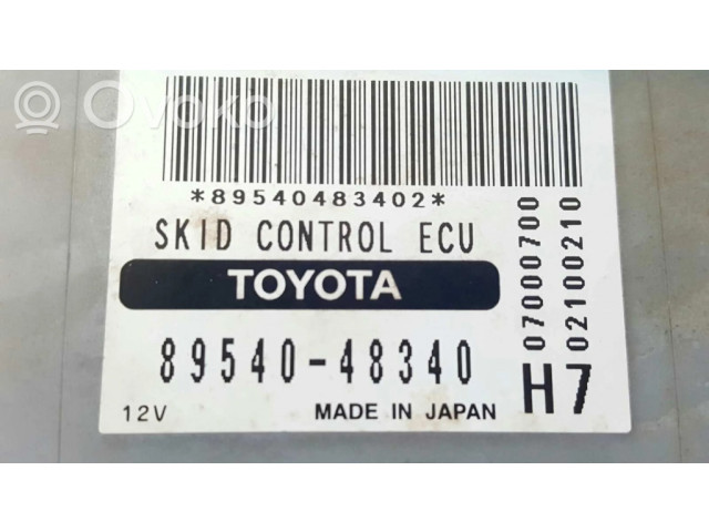 Блок управления АБС 89540483402, 8954048340   Lexus RX III