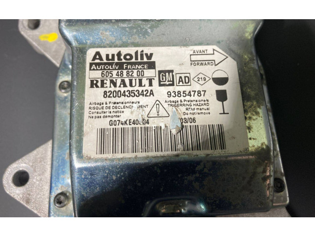 Блок управления двигателя 8200435342A, 93854787   Nissan Primastar