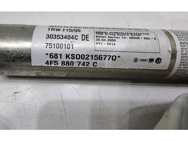 Боковая подушка безопасности 4F5880742C, 75100101   Audi A6 S6 C6 4F