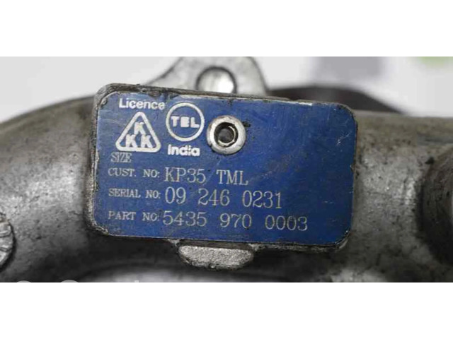  Турбина Tata Indigo I  KP35TML, 092460231         