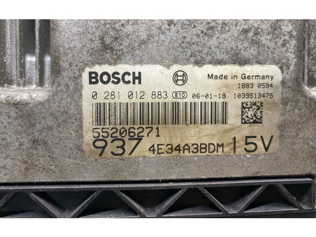 Řídící jednotka 55206271, 4E34A3BDM   Alfa Romeo GT 2006