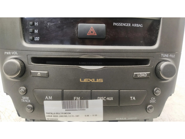 Дисплей    8612053400   Lexus IS 220D-250-350