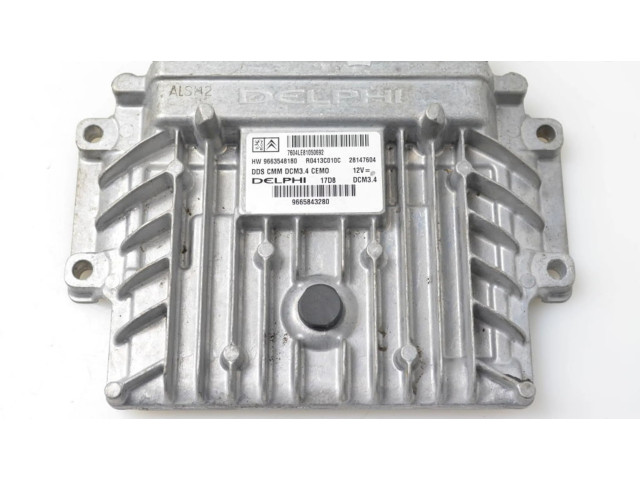 Řídící jednotka 9663548180   Peugeot 407 2007
