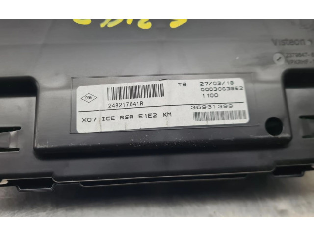 Přístrojová deska  Renault Twingo III 2018 248217641R, 0003063862  
