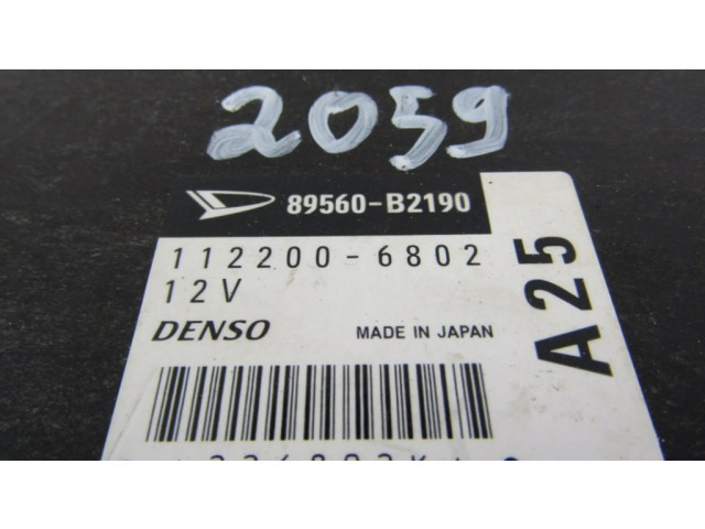 Řídící jednotka 89560b2190   Daihatsu Cuore 2003