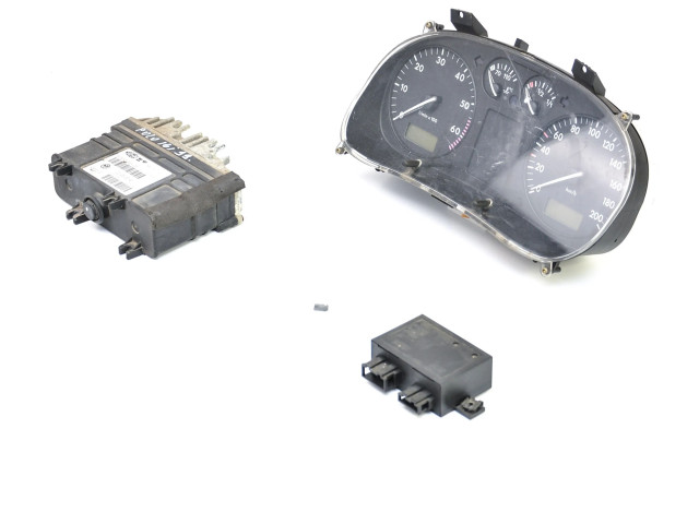 Комплект блоков управления 032906030AB, 61600.355.03   Volkswagen Polo III 6N 6N2 6NF