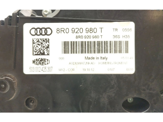 Панель приборов 8R0920980T, T106   Audi Q5 SQ5       