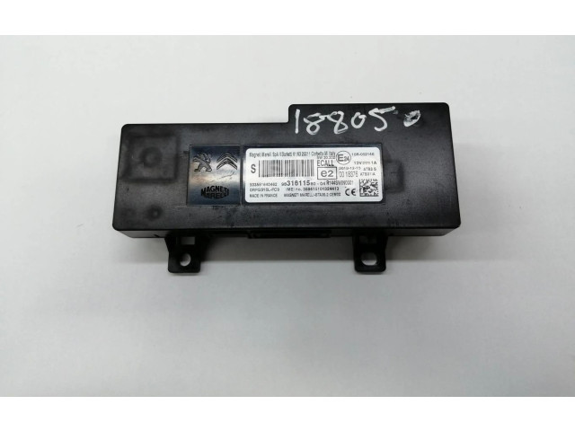 Řídící jednotka 9831611580, 9831611580   Peugeot 2008 I 2020