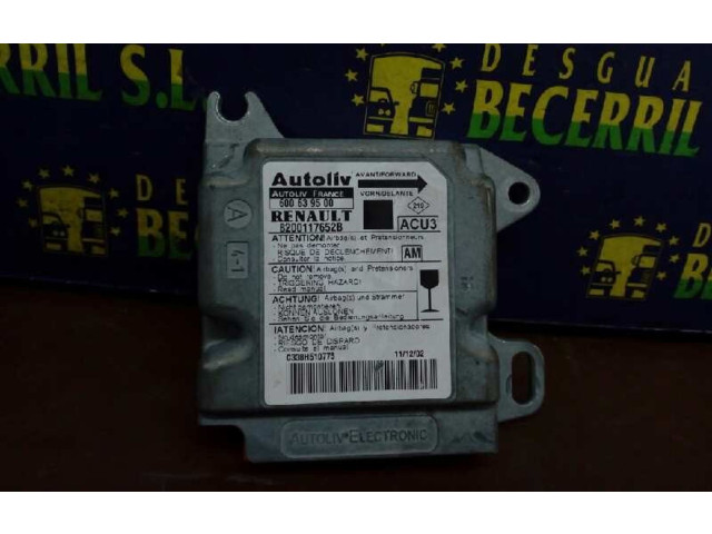 Блок подушек безопасности 8200117652B, 600639500   Renault Scenic I
