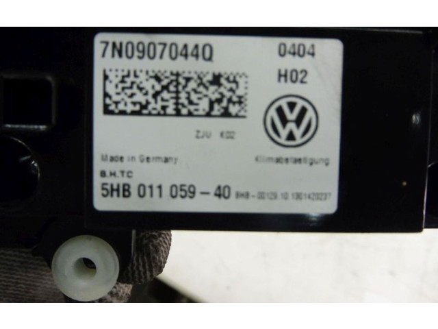 Блок управления климат-контролем 7N0907044Q, 5HB011059   Volkswagen Sharan