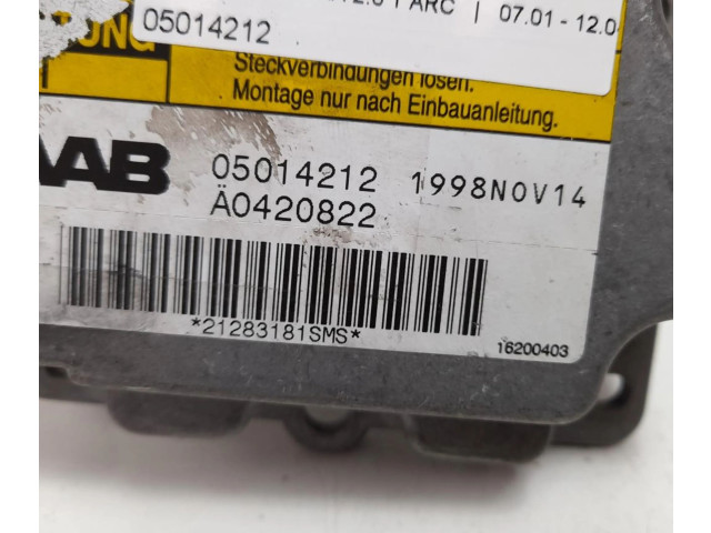 Блок подушек безопасности 05014212, 05014212   Saab 9-5