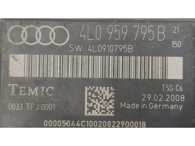 Блок управления 4L0959795B   Audi Q7 4M