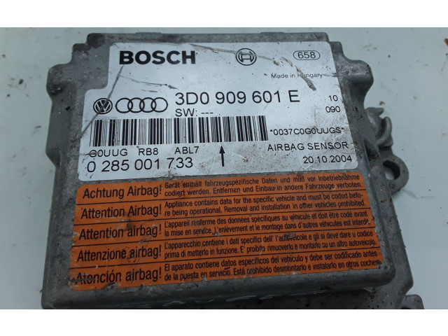 Блок подушек безопасности 3D0909601E, 0285001733   Volkswagen Touareg I