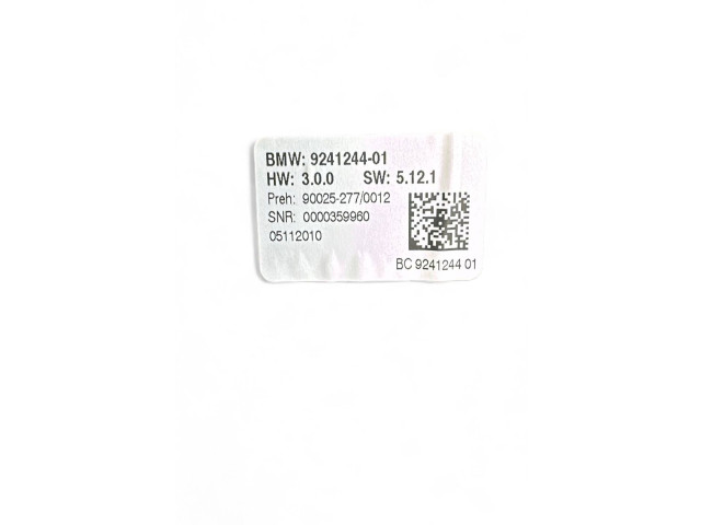Блок управления климат-контролем 9241244, 0000359960   BMW 5 F10 F11