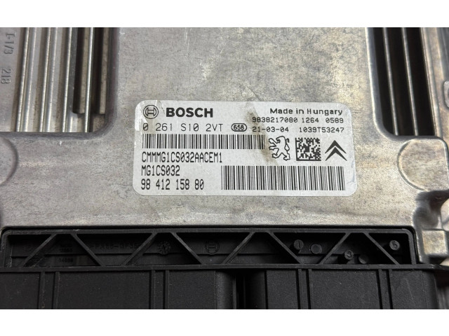 Блок управления двигателя 9841215880, 9838217080   Peugeot 208
