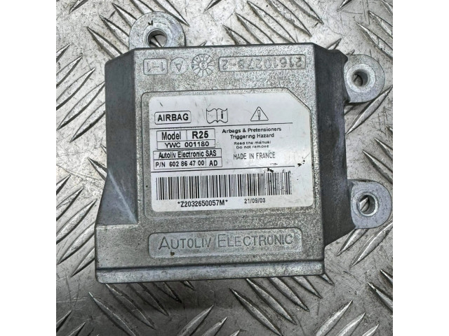 Блок подушек безопасности YWC001180, Z2032650057M   Rover 25