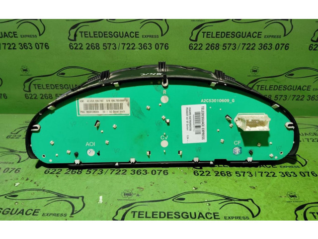 Přístrojová deska  Peugeot 207 CC 2005 9658138580  