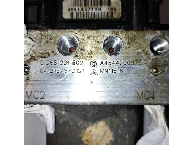 Jednotka ABS A4544200975, 0265231502   Mitsubishi Colt 2007