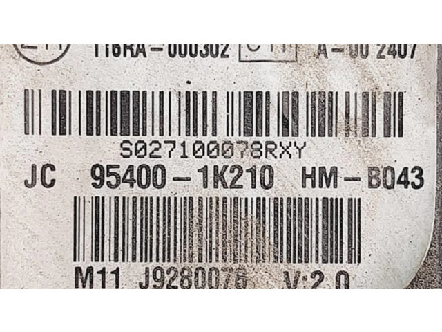 Блок комфорта 954001K210, 116RA000302   Hyundai ix20   