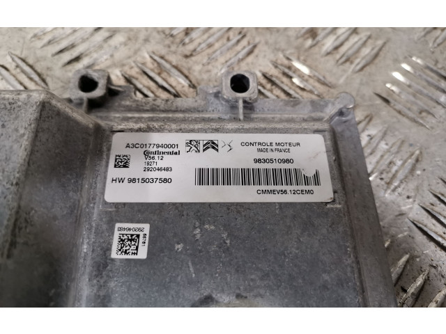 Řídící jednotka A3C0177940001, 9815037580   Opel Crossland X 2019