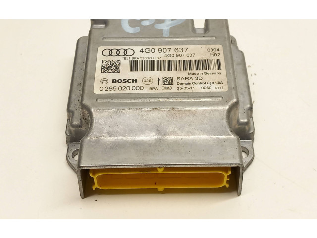 Блок подушек безопасности 4G0907637, BPA32007HJ   Audi A6 S6 C7 4G
