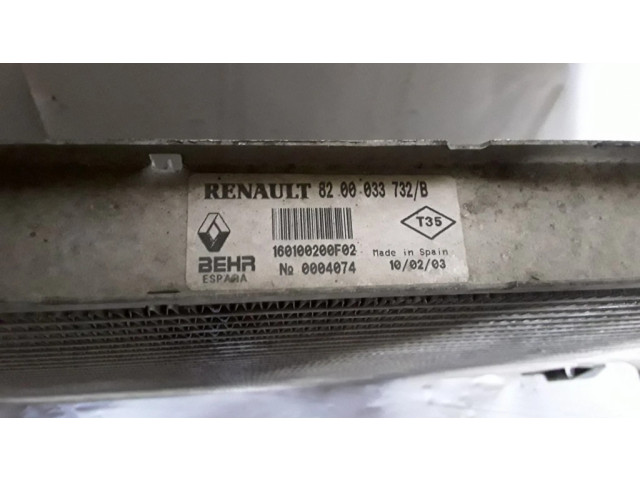 Интеркулер  8200033732, 160100200F02   Renault Vel Satis 3.0
