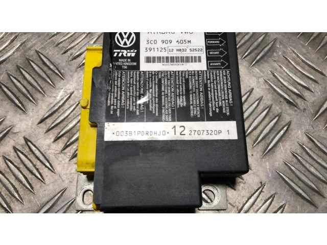 Блок подушек безопасности 3C0909605M, 12H032S2522   Volkswagen PASSAT B6
