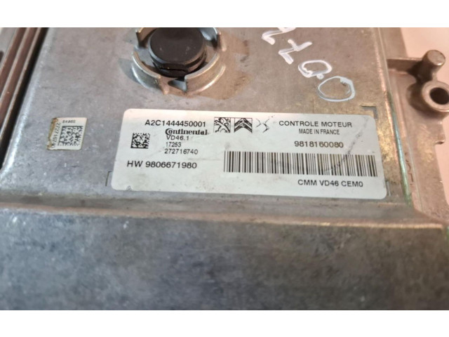 Řídící jednotka A2C1444450001   Peugeot 2008 I 2017