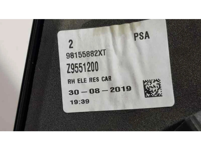 Zpětné zrcátko pravé Citroen Jumpy 2019  98155882XT  