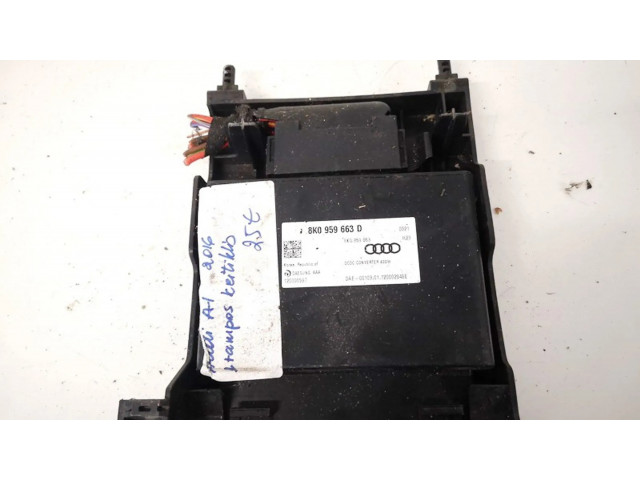 Блок управления 8K0959663D   Audi A6 S6 C7 4G