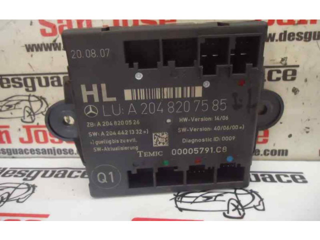 Блок комфорта A2048207585   Mercedes-Benz CL C215   