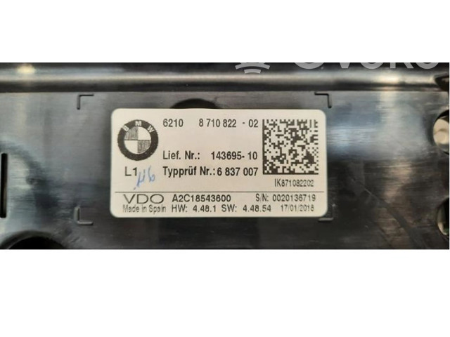 Přístrojová deska  BMW 2 F22 F23 2018 62105B413C8  