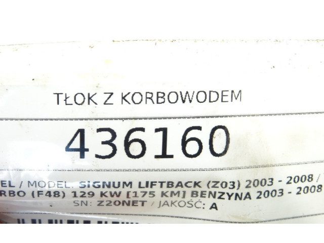 Píst Z20NET   Opel Signum     