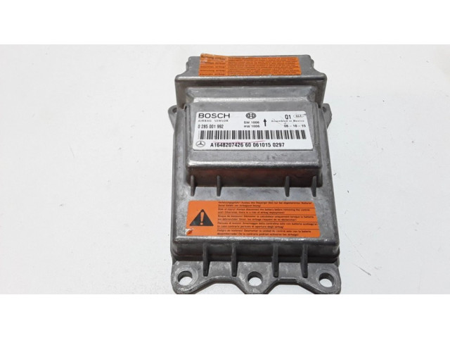 Блок подушек безопасности 0285001992, A1648207426   Mercedes-Benz GL X164